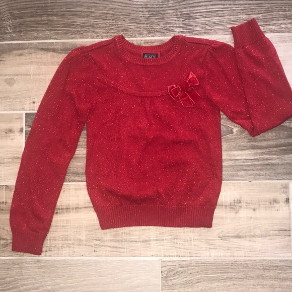 The Children's Place Other - Beautiful Children’s Place Red Sweater! Sparkly!
